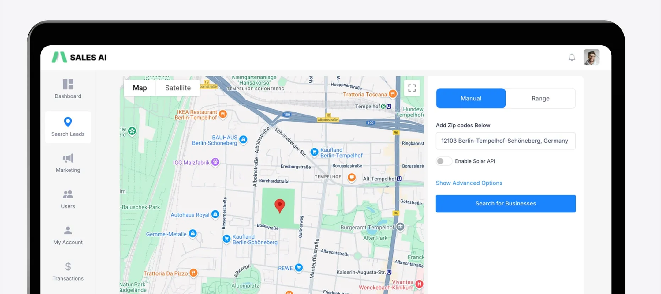 Building AI-Powered Solar Prospecting With Automated Lead Generation For SunSniffer app showcase