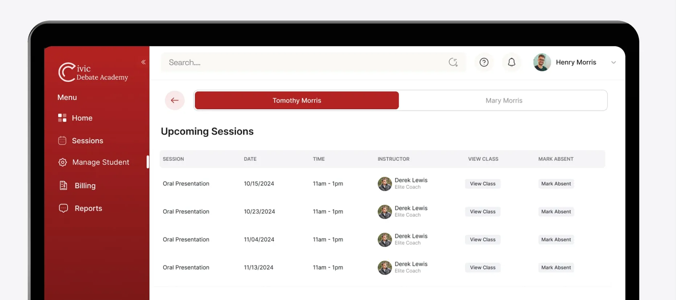 Custom Learning Management System Development for Civic Debate Academy