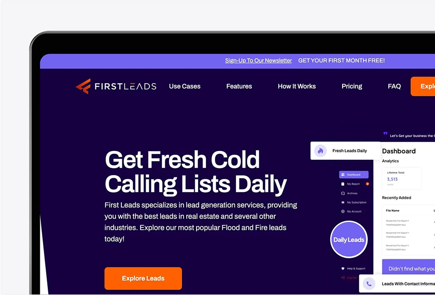 First Leads project
