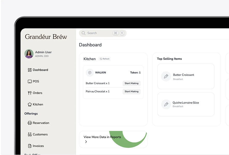 Grandeurbrew POS project