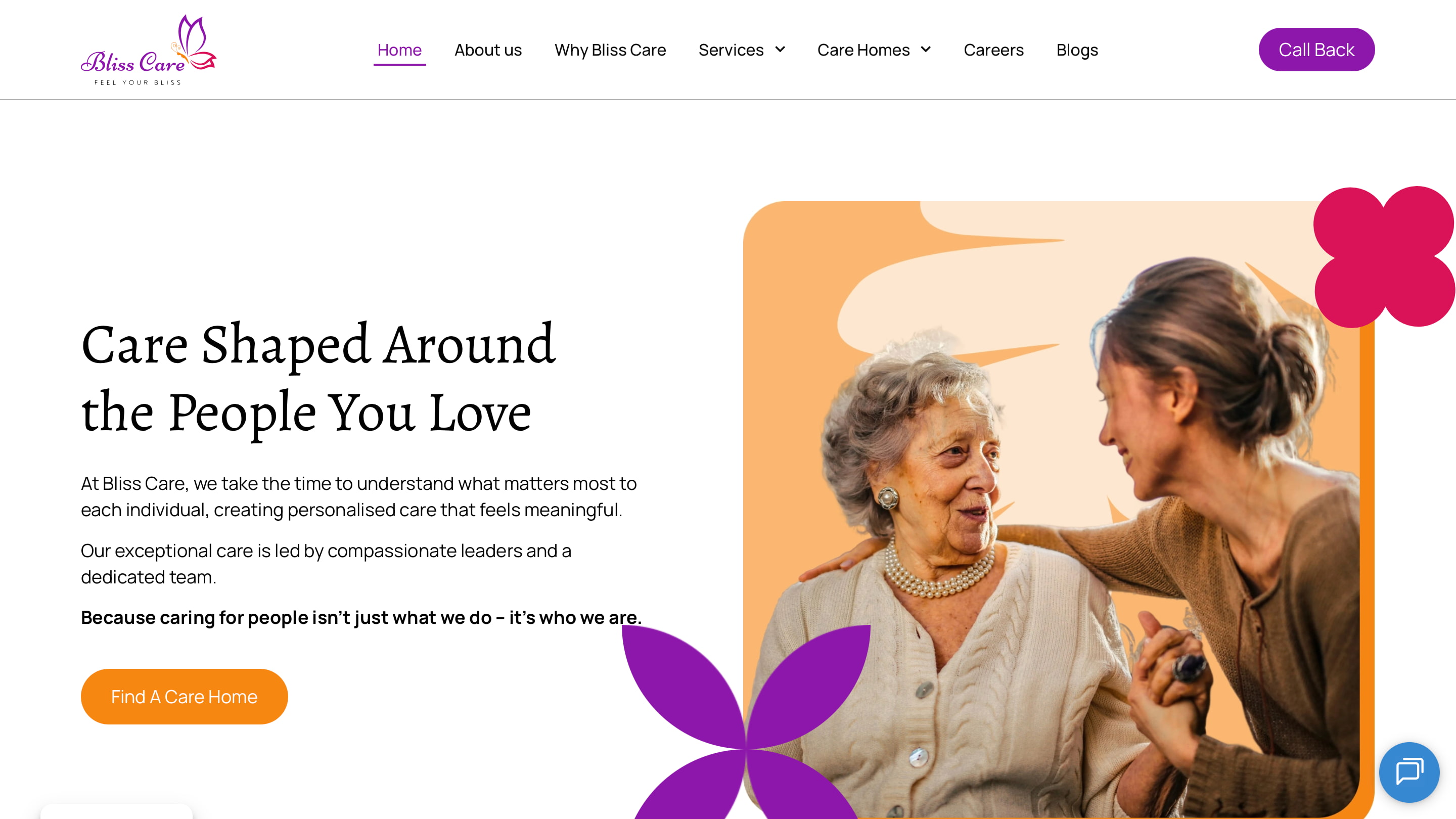 Bliss Care after