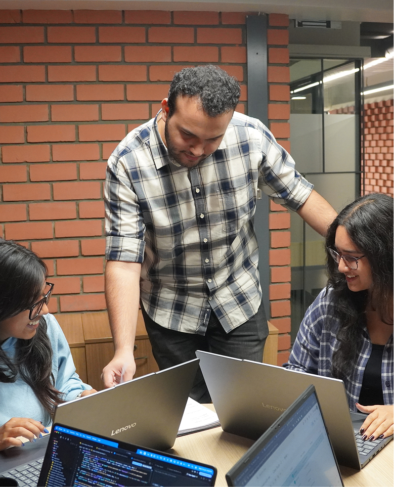 Team at work